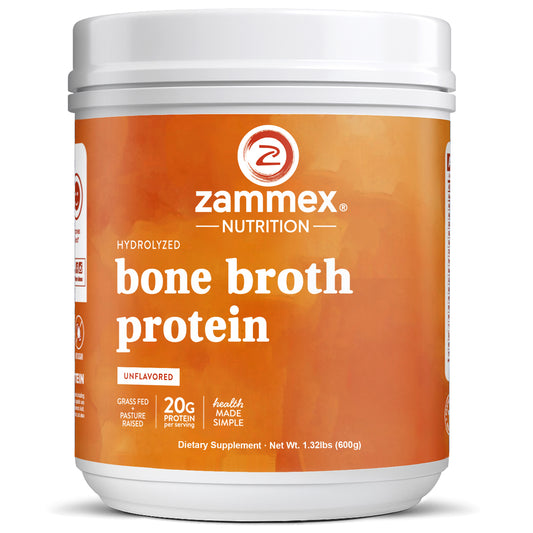 Zammex Hydrolyzed Bone Broth Protein Powder