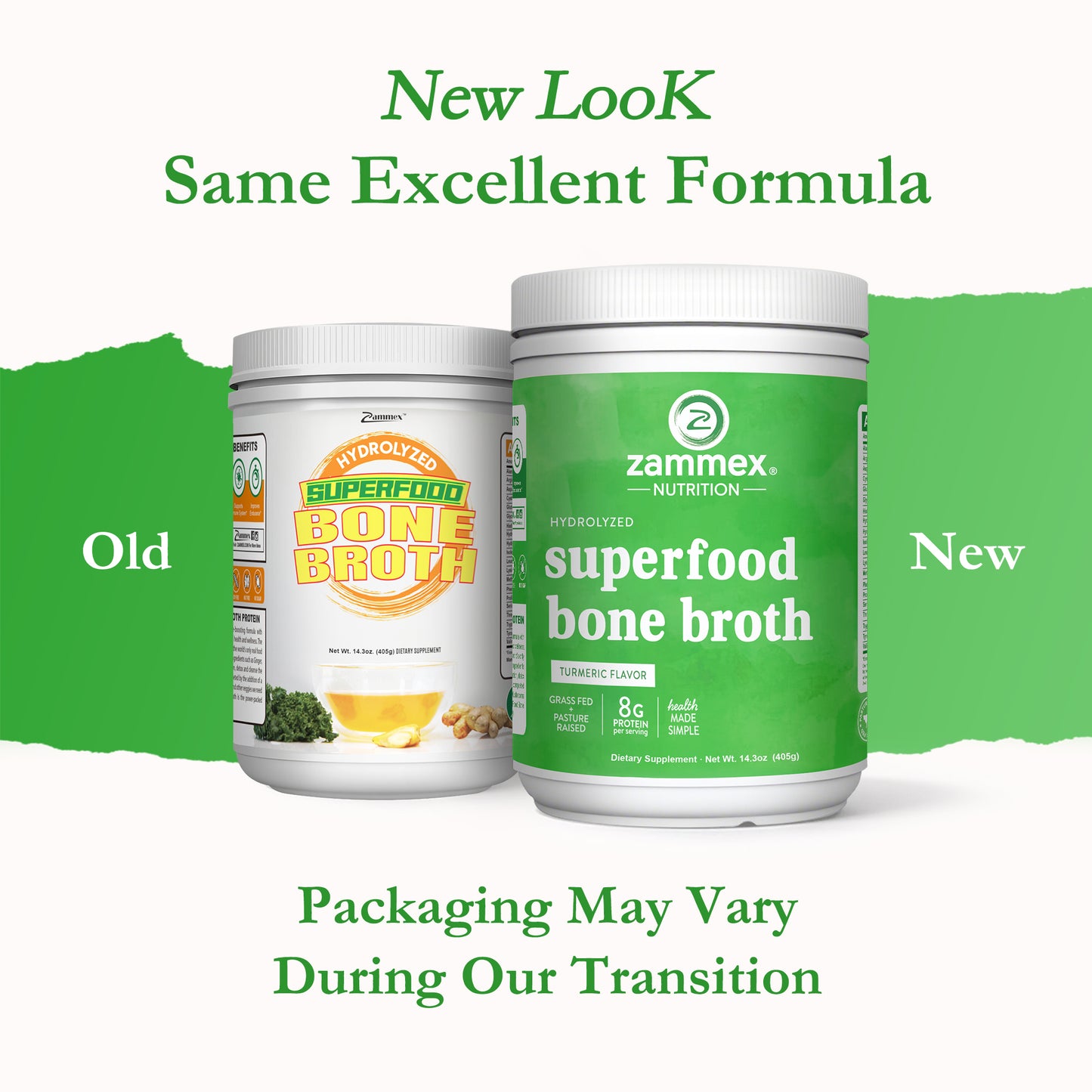 Zammex Superfood Bone Broth Protein Powder