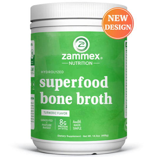 Zammex Superfood Bone Broth Protein Powder