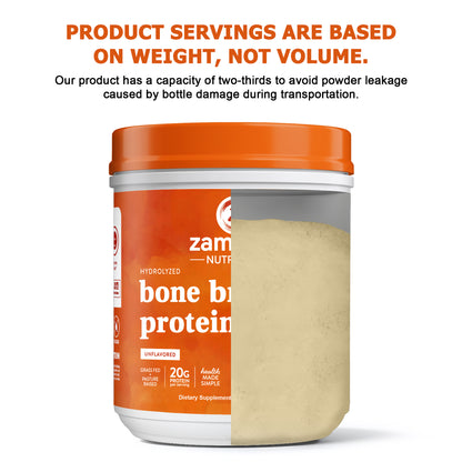 Zammex Hydrolyzed Bone Broth Protein Powder