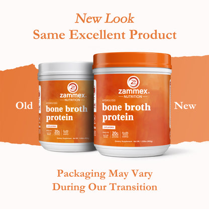 Zammex Hydrolyzed Bone Broth Protein Powder
