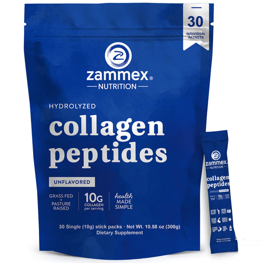 Zammex Hydrolyzed Collagen Peptides Powder