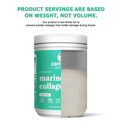 Zammex Marine Collagen Peptides Powder 11.3oz