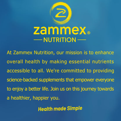 Zammex Hydrolyzed Collagen Peptides Powder 10.58oz Unflavoured