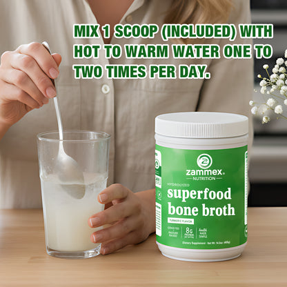 Zammex Superfood Bone Broth Protein Powder