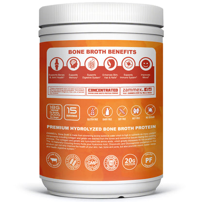 Zammex Bone Broth Protein Powder 10.59oz