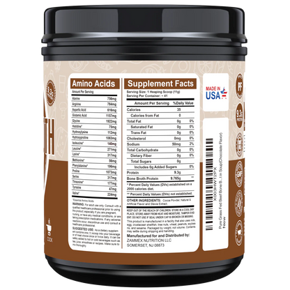 Bone Broth Protein Chocolate Flavor