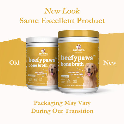 Zammex BeefyPaws Bone Broth Powder for Dogs&Cats