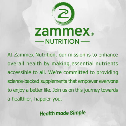 Zammex Bone Broth Protein Powder, Lemongrass Flavor