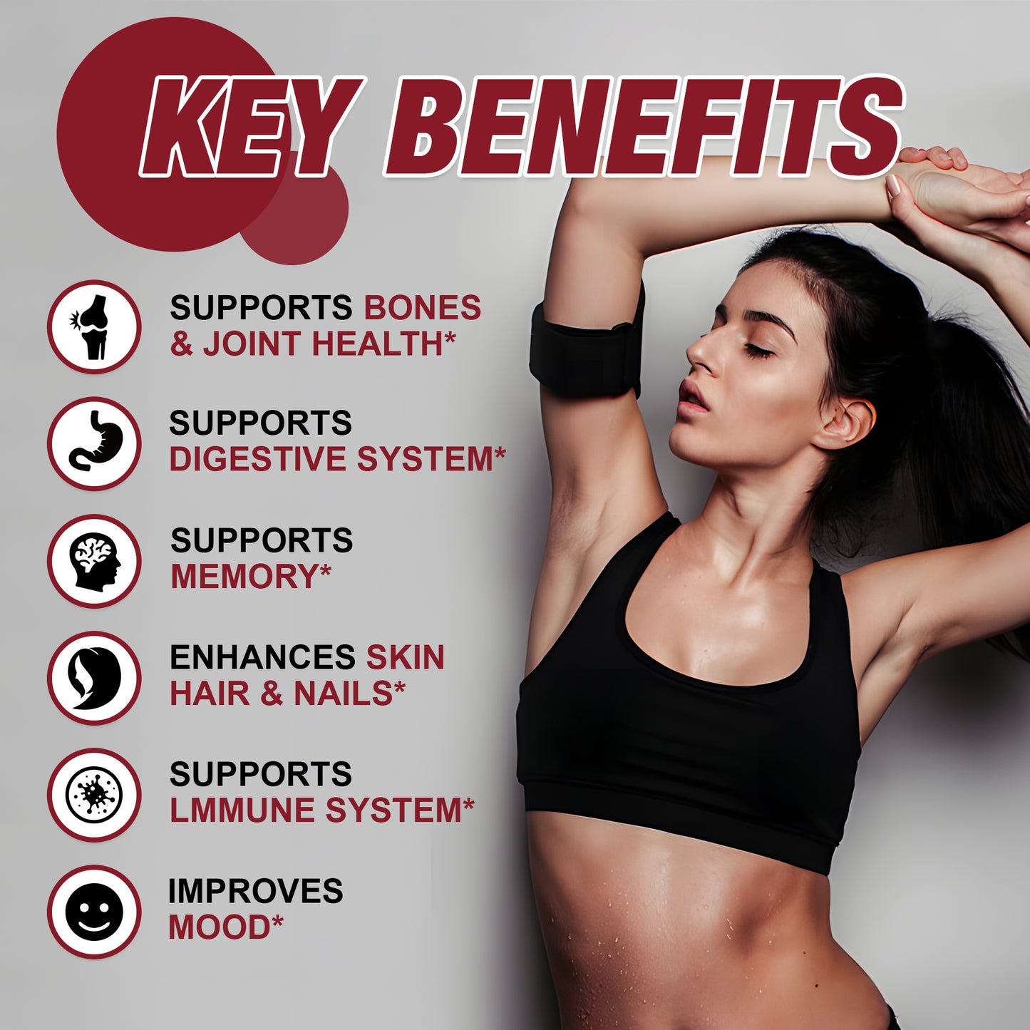 Zammex Bone Broth Protein Powder, French Onion Flavor