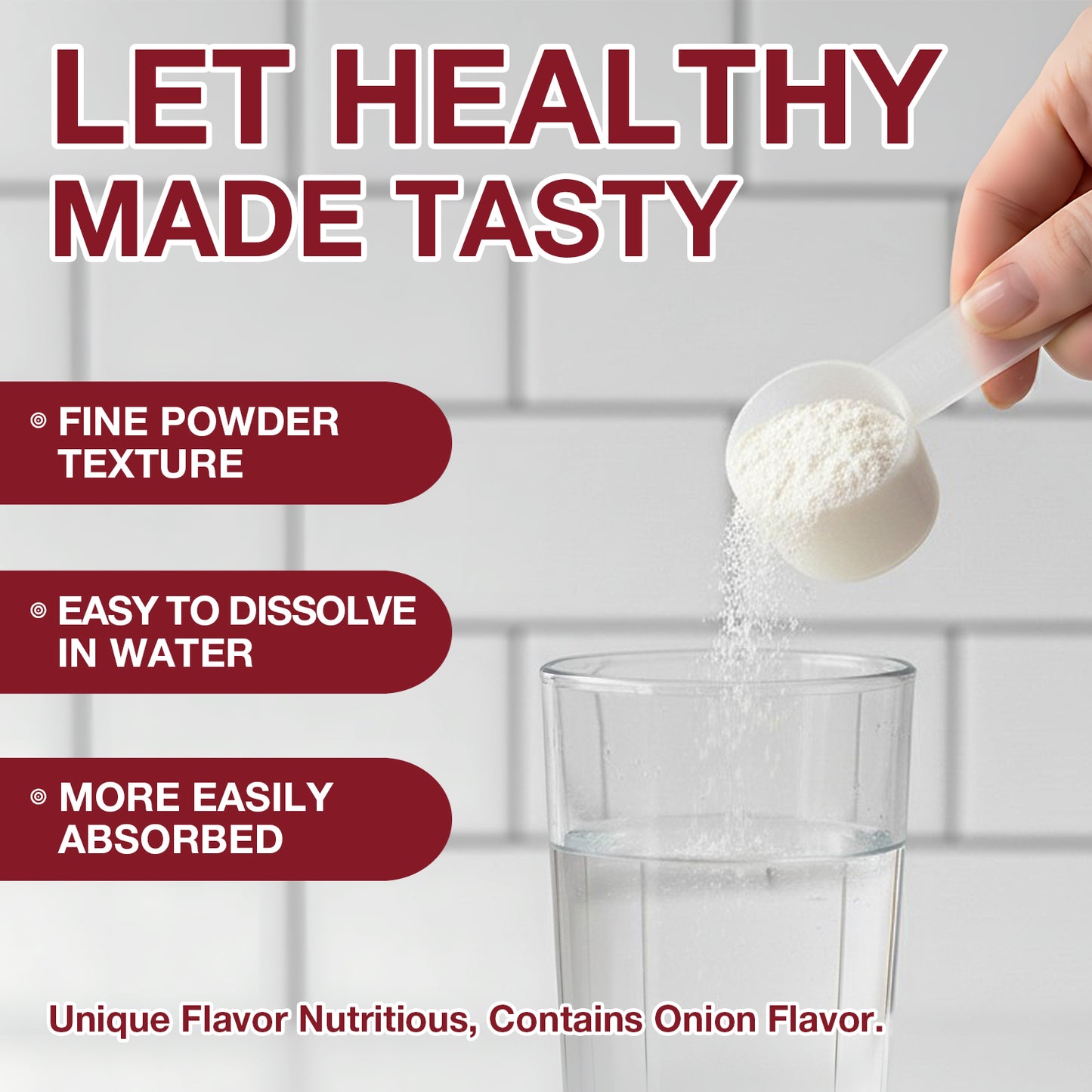 Zammex Bone Broth Protein Powder, French Onion Flavor