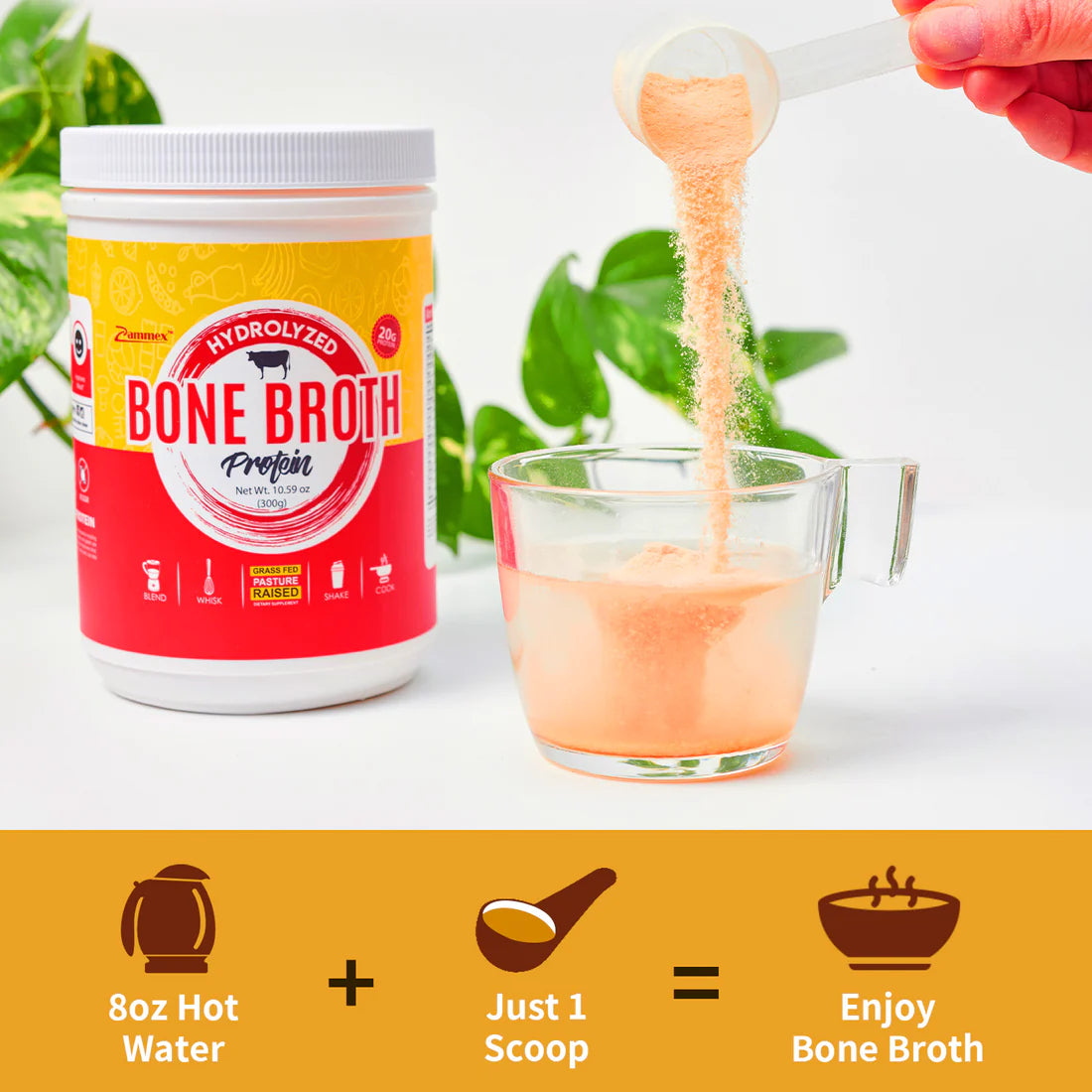 Bone Broth Protein 10.59oz