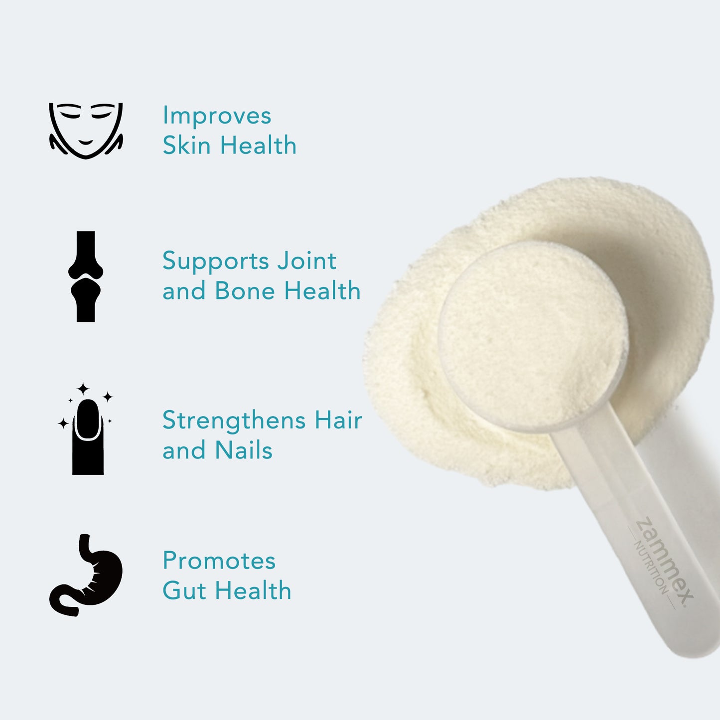 Zammex Marine Collagen Peptides Powder 11.3oz