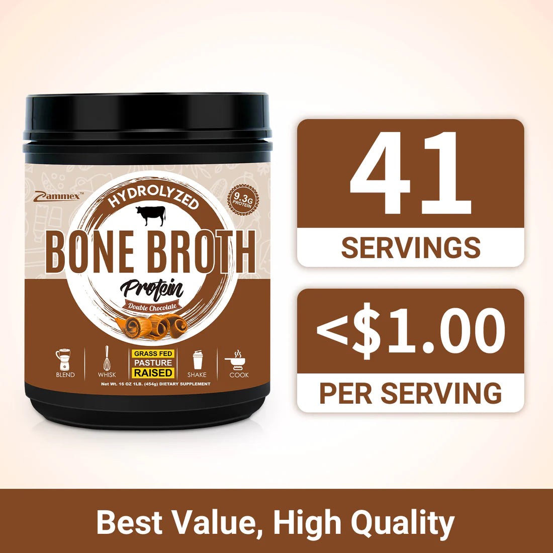 Bone Broth Protein Chocolate Flavor