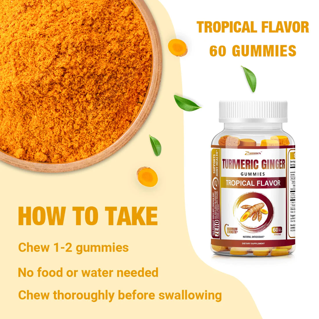 Turmeric Curcumin Gummies